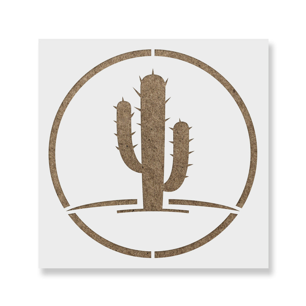 prickly pear cactus stencil Cactus Stencil for Painting and Crafting