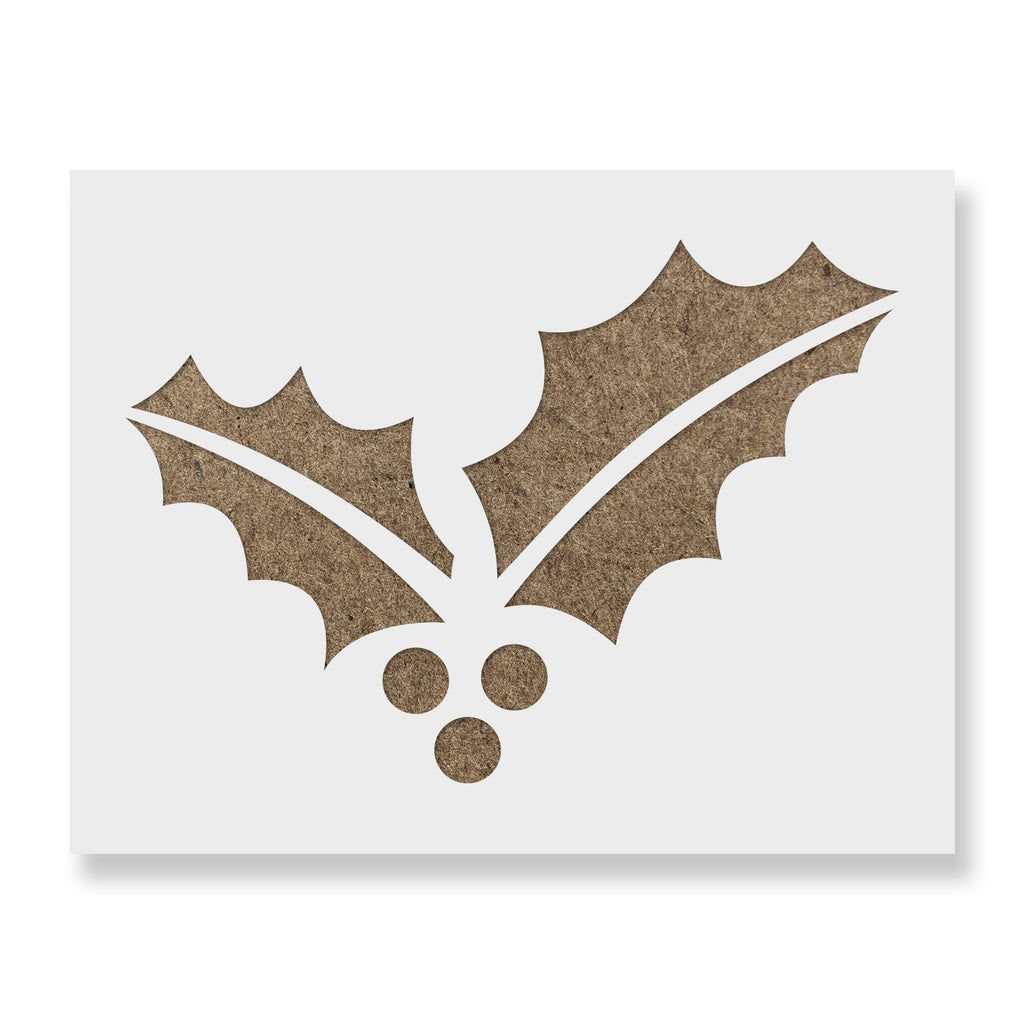 Christmas Mistletoe Stencils - Stencil Revolution