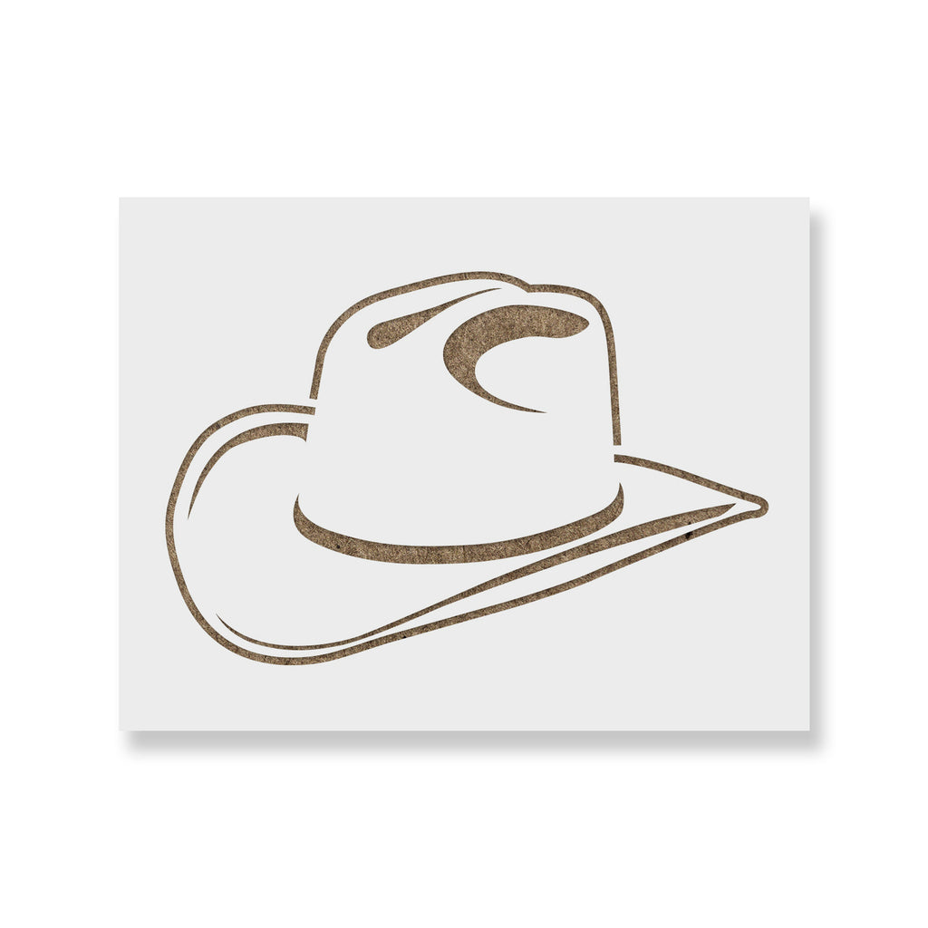 Cowboy Hat Stencil, Stencils for Country Cowboy Theme Crafts cowboy-hat-stencil-stencils-for-country-cowboy-theme-crafts