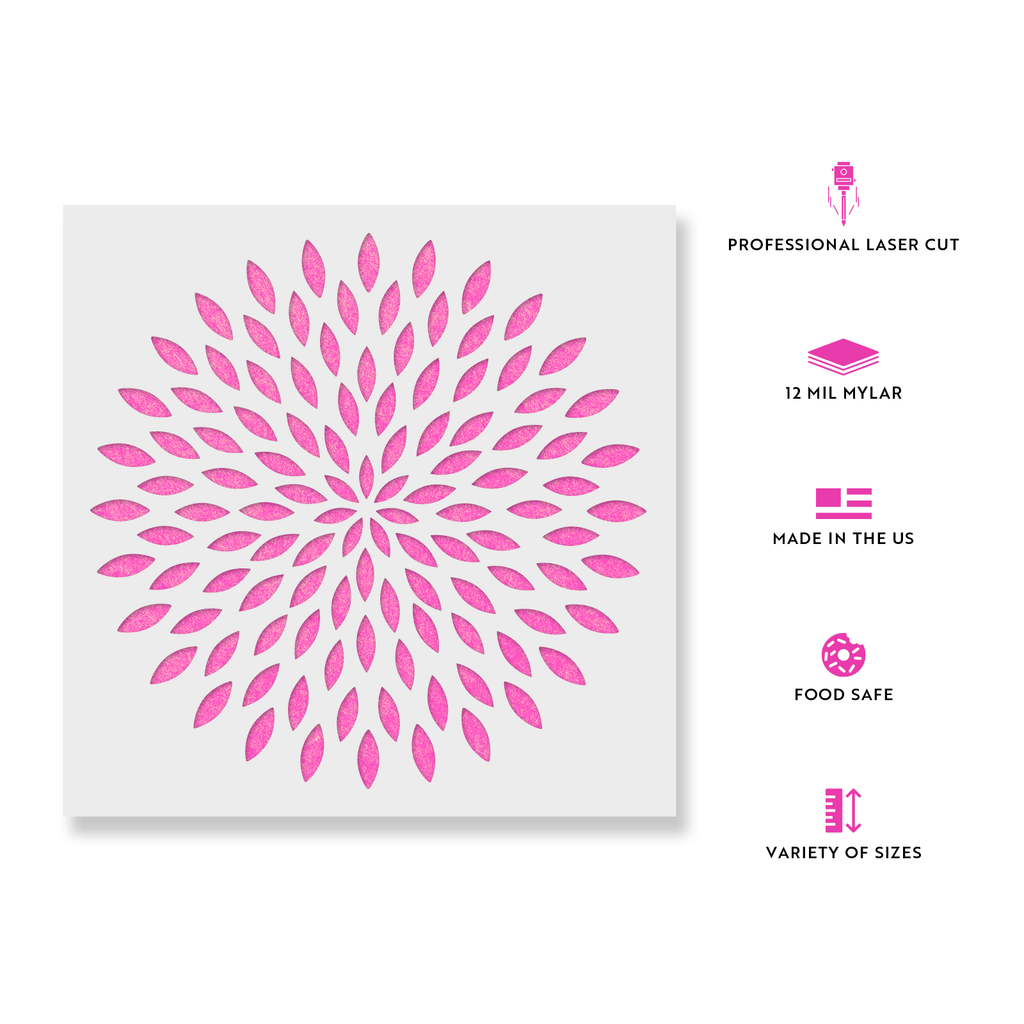 140Cm Mandala Enorme Giant Bloem Ronde Stencils Voor Muren Op De Muur Versieren Schilderen Decoratie Herbruikbare Grote Voor Doek Voor Meubels S515