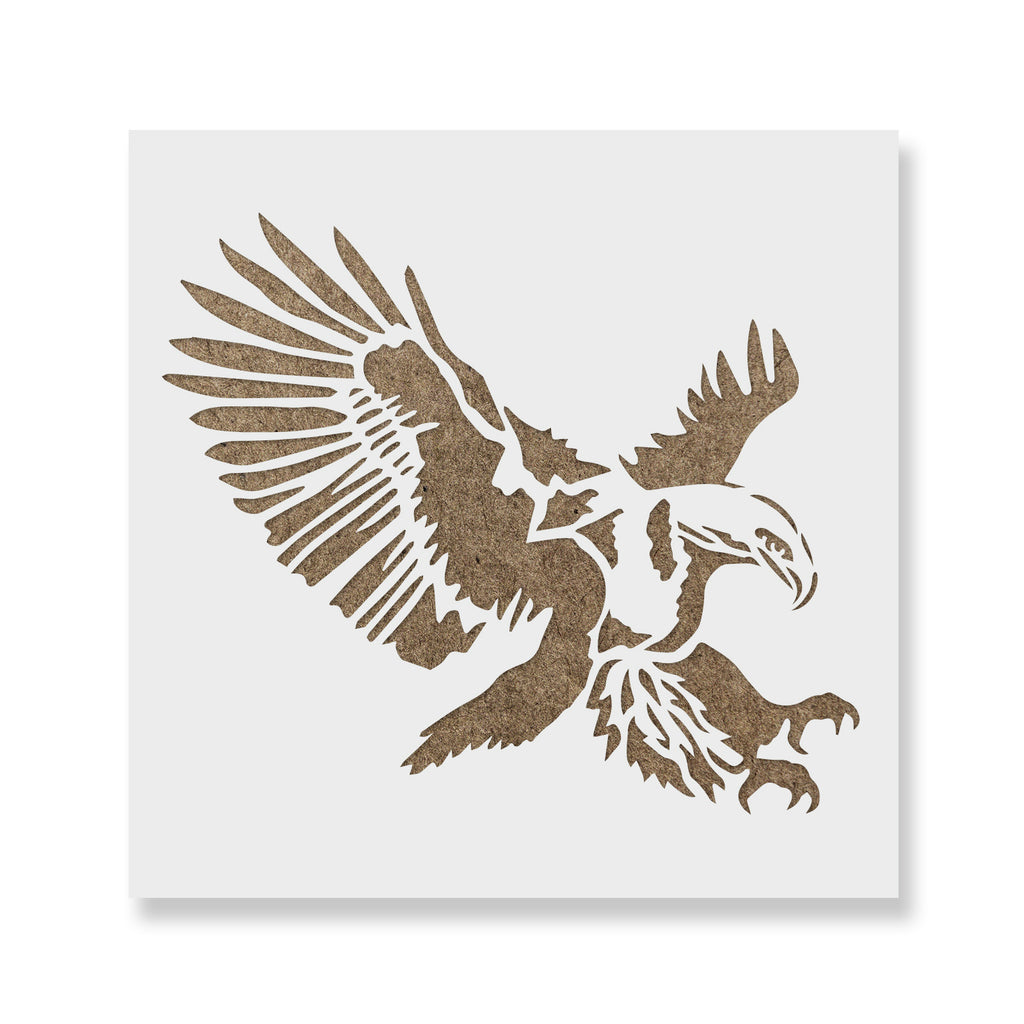 eagle-stencil-template-for-diy-craft-projects