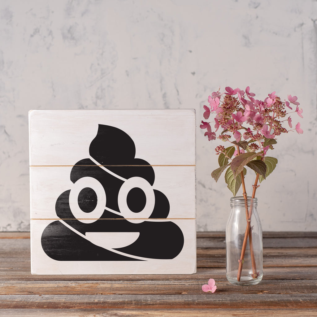 Emoji Poop Stencil, Make a cool diy craft project
