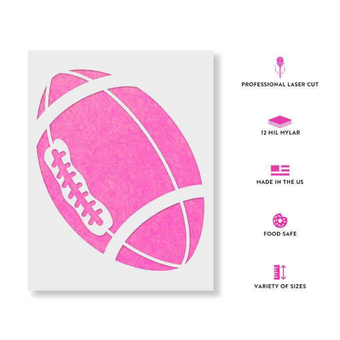 Football Stencil