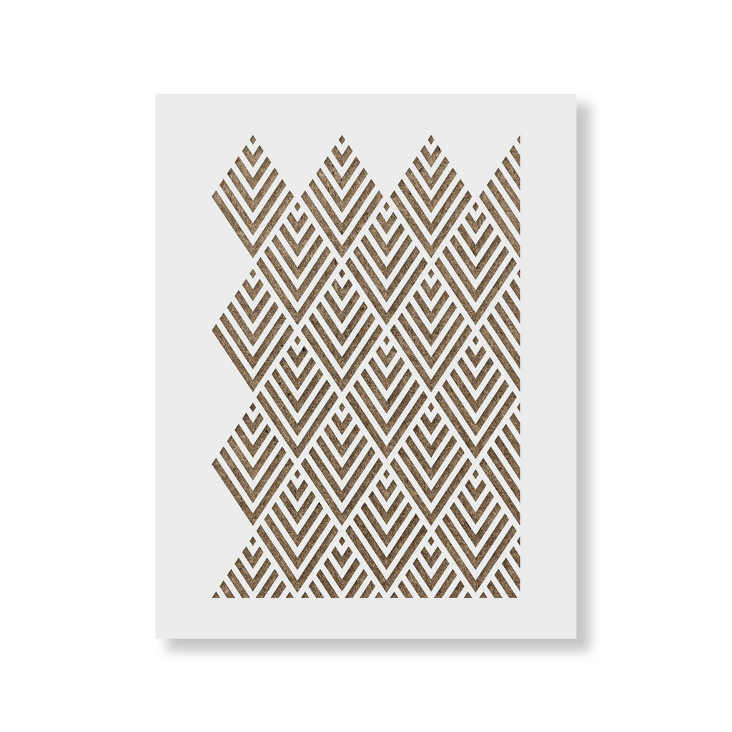 geometric-stencil-pattern-for-walls-and-home-decor