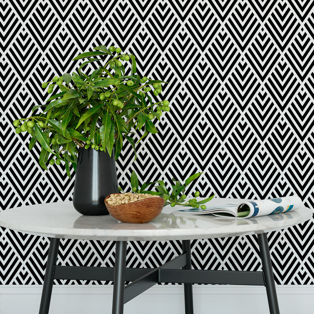 geometric-stencil-pattern-for-walls-and-home-decor