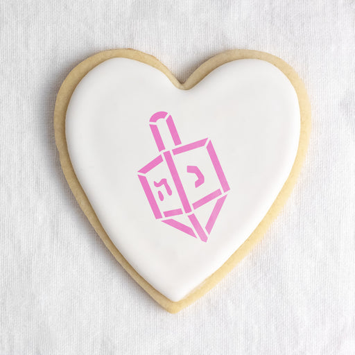 Hanukkah Dreidel Cookie Stencil