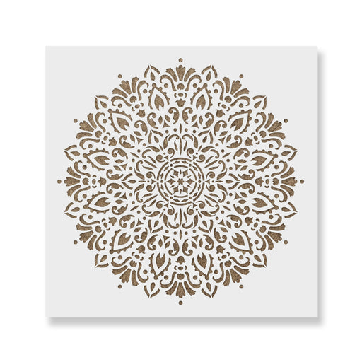 Harmony Mandala Stencil