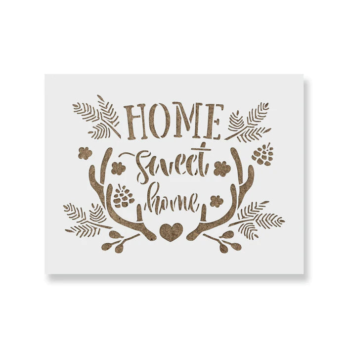 Home Sweet Home Stencil