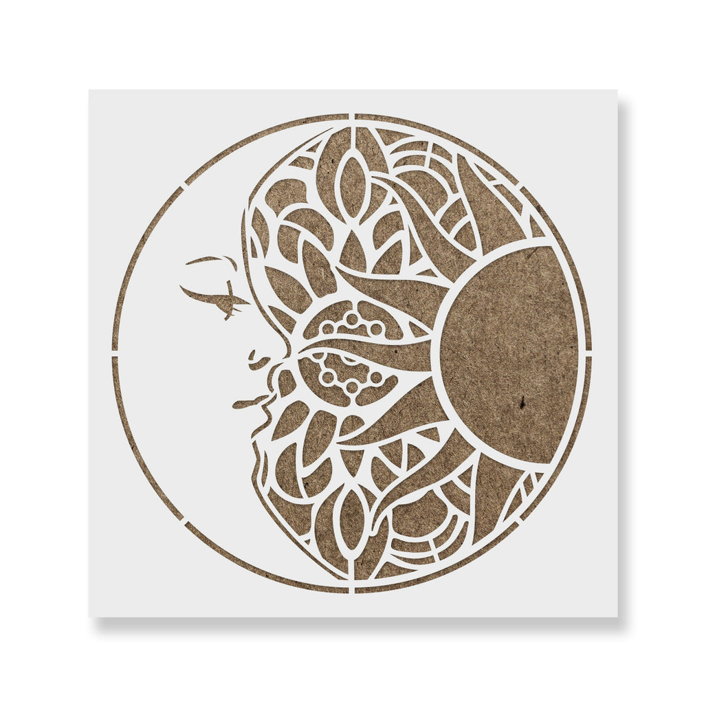 Mandala Sun and Moon Stencils - Stencil Revolution mandala-sun-and-moon-stencils-stencil-revolution