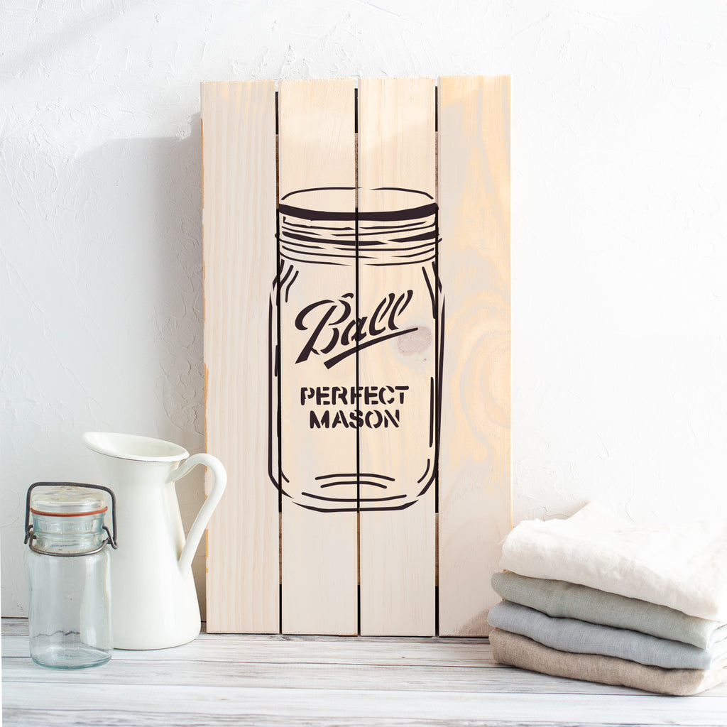 Stencil Mason Jar Template How Enchanting The Easiest Mason Jar Fairy