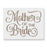 Mother Of The Bride Wedding Label Stencil