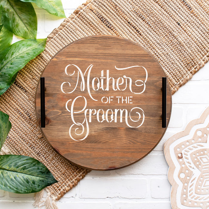 Mother Of The Groom Wedding Label Stencil