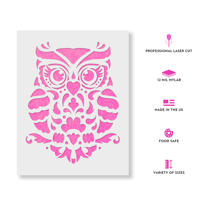Owl Stencil