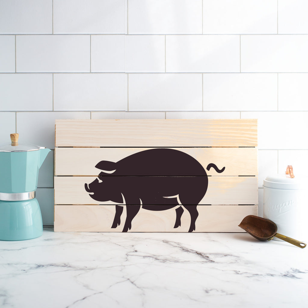 Pig Stencil, image size:1024x1024