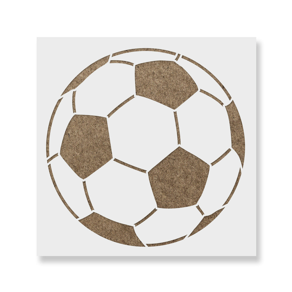 Soccer Ball Stencil - Reusable Stencil for Soccer Fans soccer-ball-stencil-reusable-stencil-for-soccer-fans