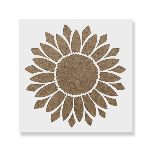 Sunflower Stencil