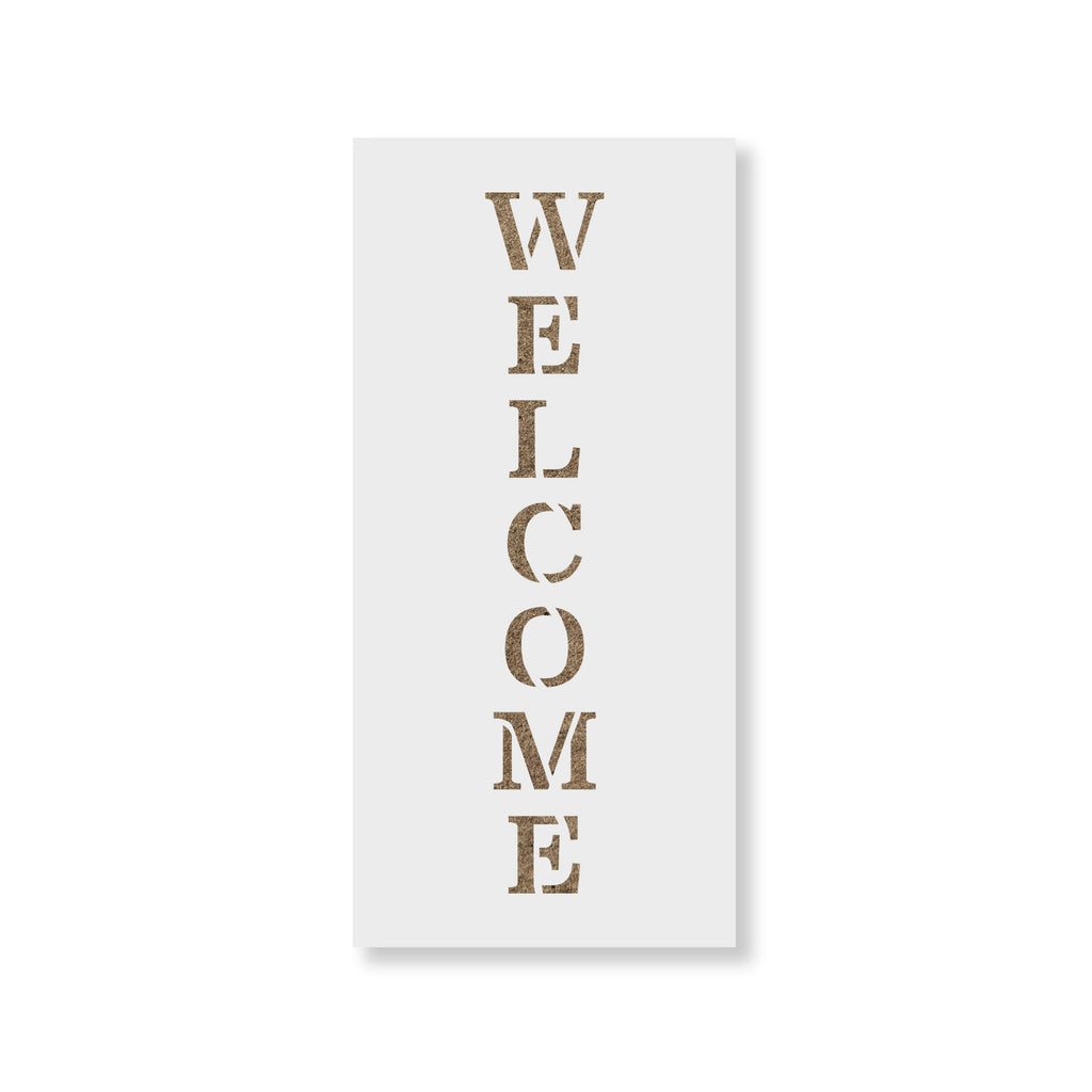 vertical-sign-welcome-stencil-laser-cut-sign-stencil-template