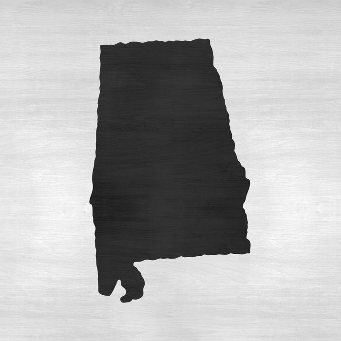 Alabama State Stencil