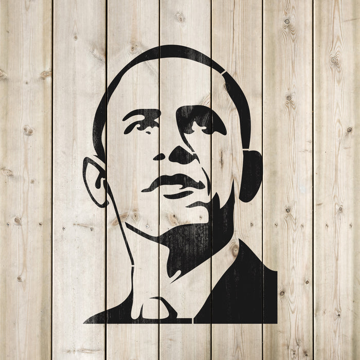 Barack Obama Stencil