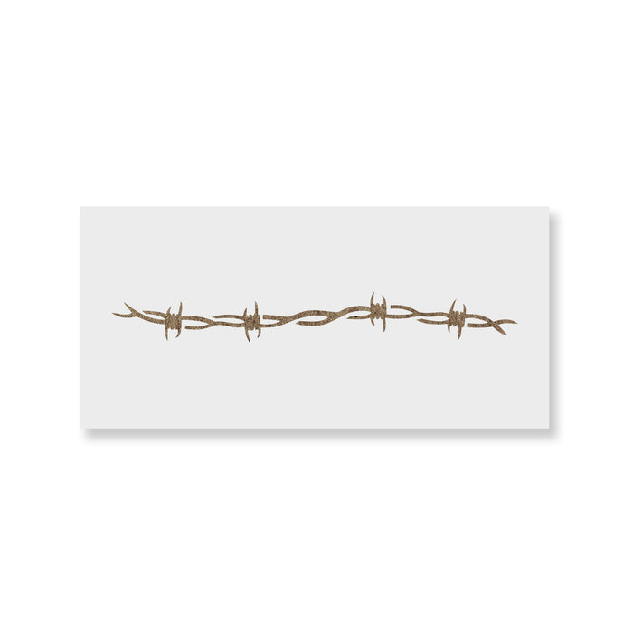 Barbed Wire Stencil