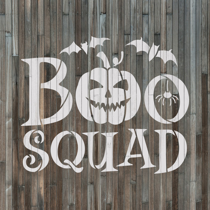 Boo Squad Stencil