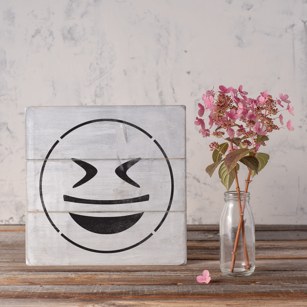 Awesome Smiley Stencil Digital Art by Hardwear Design - Pixels