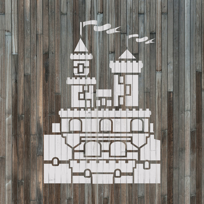 Fancy Castle Stencil