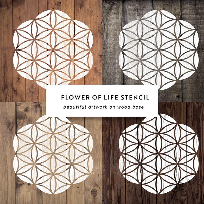 Flower of Life Stencil
