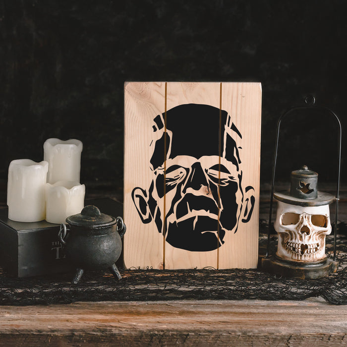 Frankenstein Stencil