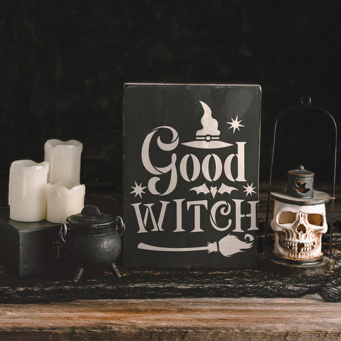 Good Witch Stencil