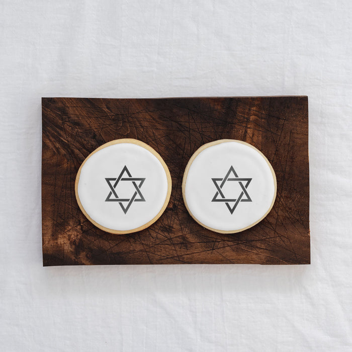 Hanukkah Star Cookie Stencil