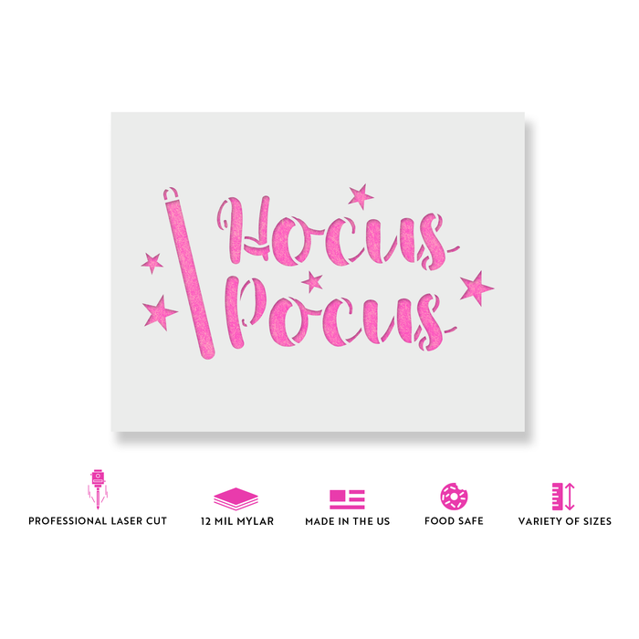 Hocus Pocus Stencil