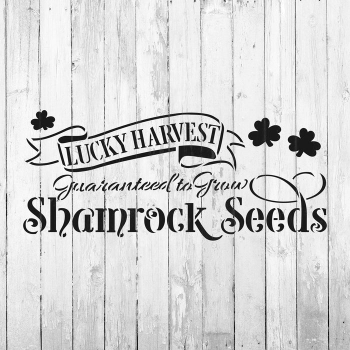 Lucky Harvest Decor Sign Stencil