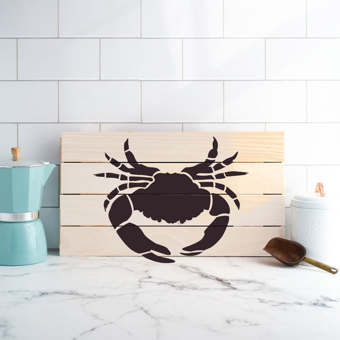 Maryland Crab Stencil