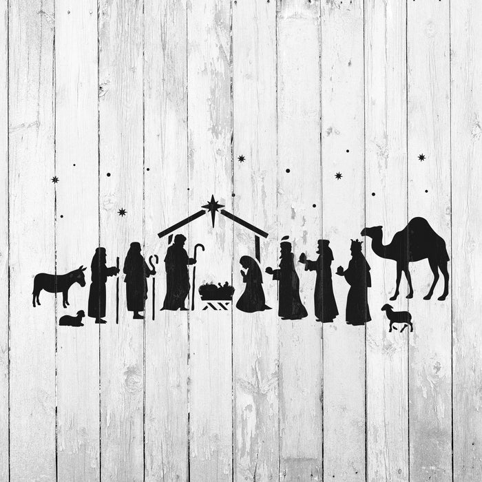 Nativity Stencil