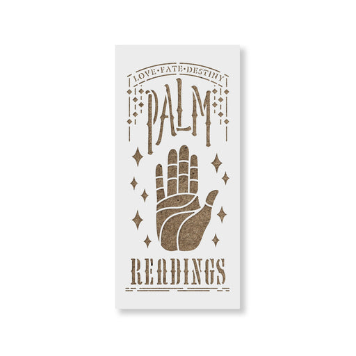 Palm Readings Stencil