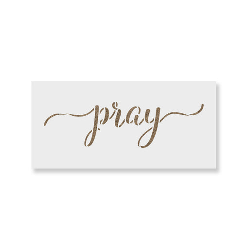 Pray Stencil