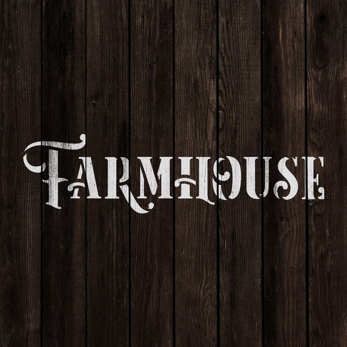 Rustic Farmhouse Stencil