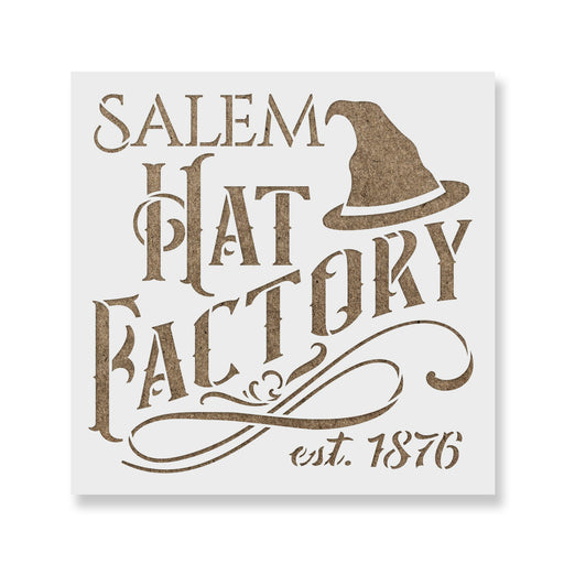 Salem Hat Factory Stencil