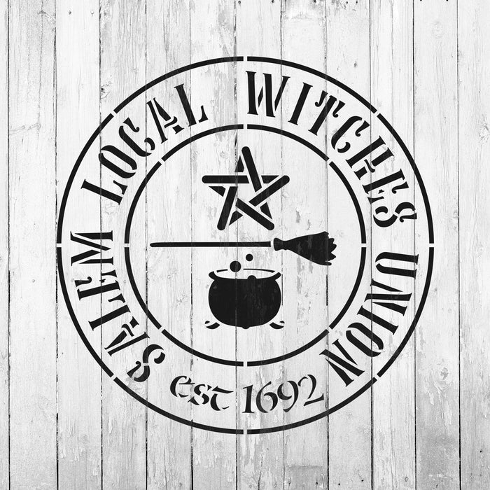 Salem Local Witches Union Stencil