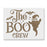 The Boo Crew Stencil