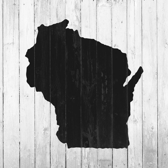 Wisconsin State Stencil