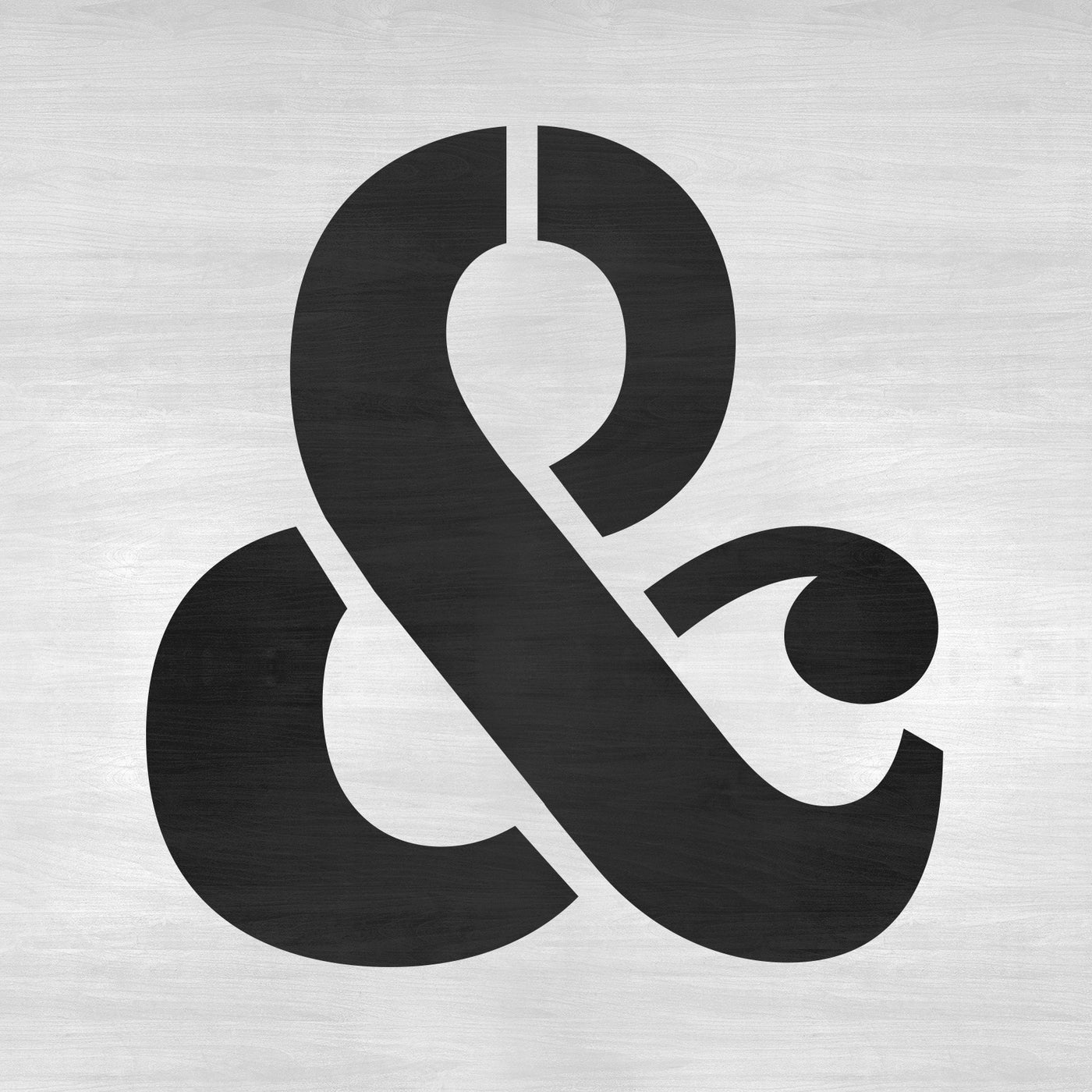 Ampersand Serif Stencils - Stencil Revolution