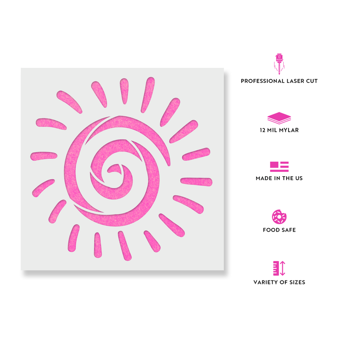 Aztec Sun Stencils - Stencil Revolution aztec-sun-stencils-stencil-revolution