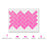 Basic Brick Angle Pattern Wall Stencil