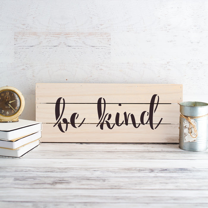 Be Kind Stencil