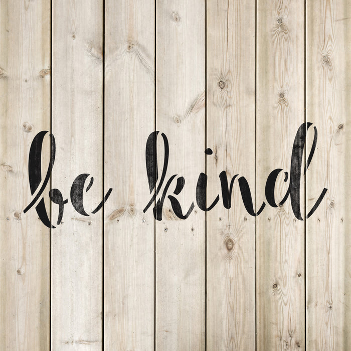 Be Kind Stencil