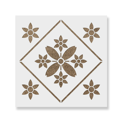 Blooming Blossoms Stencil