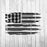 Bullets American Flag Stencil