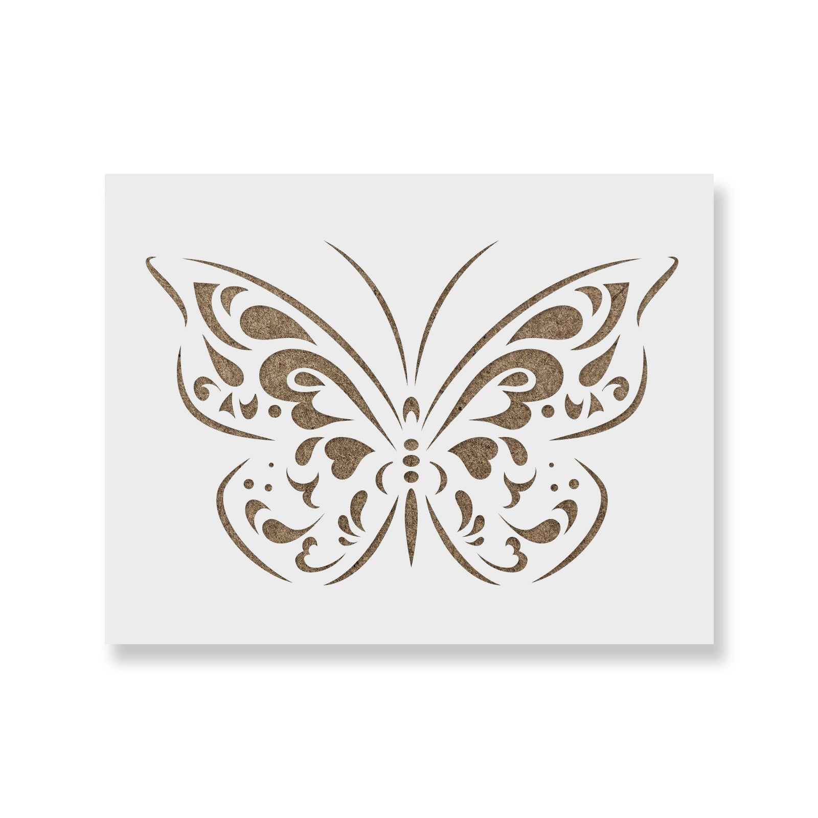 Butterfly Pumpkin Stencil